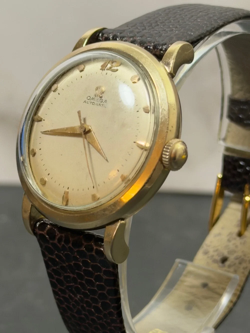 Vintage Omega Automatic Bumper Cal. 354 14K Gold Filled Dress Watch – Ref. 2627